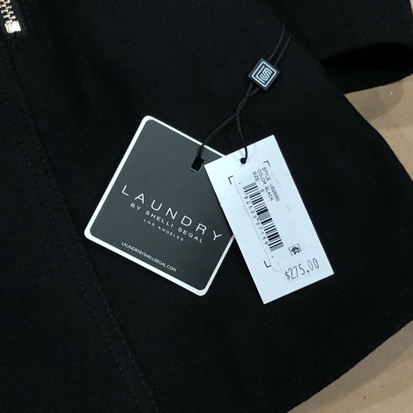 Laundry Shelli Segal Fit & Flare Wool Blend Black - Picture 5 of 8